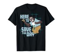 Disney Zootopia 2 Flash Sloth "Here to Save the Day" Funny Maglietta