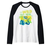 Disney Zootopia 2 Gary De'Snake It's Wild out Here Funny Maglia con Maniche Raglan