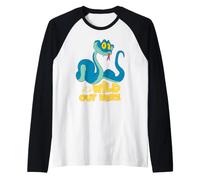 Disney Zootopia 2 Gary De'Snake It's Wild Out Here Snake Maglia con Maniche Raglan