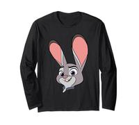 Disney Zootopia 2 Judy Hopps Big Face Halloween Costume Maglia a Manica