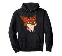 Disney Zootopia 2 Nick Wilde Big Face Halloween Costume Felpa con Cappuccio