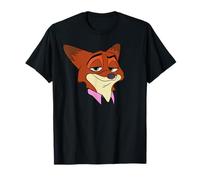 Disney Zootopia 2 Nick Wilde Big Face Halloween Costume Maglietta