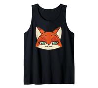 Disney Zootopia Nick Wilde Cute Kawaii Big Face Costume Canotta