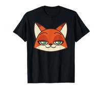 Disney Zootopia Nick Wilde Cute Kawaii Big Face Costume Maglietta