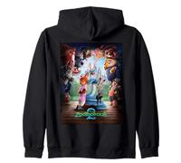 Disney Zootropolis 2 Nick Judy & Gary Surrounded Poster Art Felpa con Cappuccio