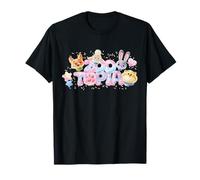 Disney Zootropolis Cute Cotton Candy Friends Logo Maglietta