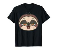 Disney Zootropolis Flash Sloth Cute Kawaii Big Face Costume Maglietta
