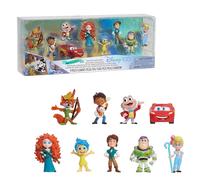 Disney100 Years of Spirited Adventures, set di 9 statuette in edizione limitata, giocattoli per bambini dai 3 anni in su Just Play