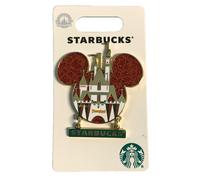 Disneyland Disney 2023 Starbucks Sleeping Beauty Castello Glitter Pendente LR A