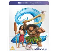 Disney's Moana 2 4K UHD + Blu-ray Steelbook (4K UHD Blu-ray) Auli'I Cravalho
