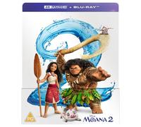 Disney's Moana 2 4K UHD + Blu-ray Steelbook (4K UHD Blu-ray) Auli'I Cravalho