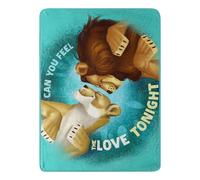 Disney's The Lion King Feel The Love Micro Raschel Throw Blanket 46 x 60 multicolore
