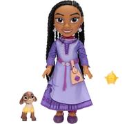 Disney's Wish Bambola Cantante Asha Con Figure Valentino E Stella, Asha Firma