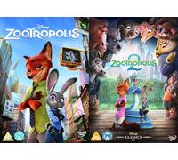 Disney's Zootropolis 1-2 DVD - Zootropolis DVD / Zootropolis 2 DVD - Disney's Zootropolis 2 Film Collection DVD