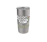Disobbedire Bicchiere termico in acciaio inox doppia parete
