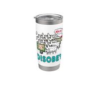 Disobbedire Bicchiere termico in acciaio inox doppia parete