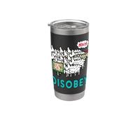 Disobbedire Bicchiere termico in acciaio inox doppia parete