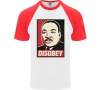 Disobbedire Martin Luther King BLACK LIVES MATTER Maglietta S/S Da Uomo