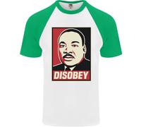 Disobbedire Martin Luther King BLACK LIVES MATTER Maglietta S/S Da Uomo