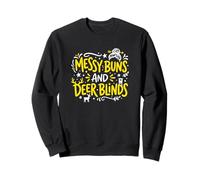 Disordinato Panini E Cervi Ciechi Whitetail Hunter Felpa
