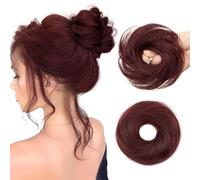 Disordinato Scrunchies Chignon Estensioni Ricci Ondulati Hairpieces Per Le Donne Updo Coda di Cavallo Chignon Accessori 99J