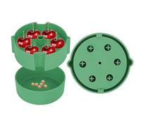 Disossatore per olive - Smacchiatore per ciliegie uve giuggiole, utensile da cucina con spinta manuale per frutta come giuggiole e uve, per marmellata e picnics