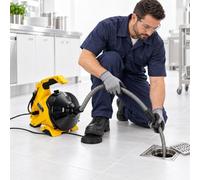 Disostruitoio elettrico 30Ft auto-avanzante, comando a pedale | Macchina portatile for la pulizia degli scarichi for tubi da 3/4-2 pollici,servizi igienici,fognature e scarichi a pavimento