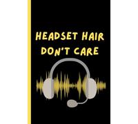 Dispatch Hair, Don't Care: Funny gift 911 Dispatcher Journal, lined, 6x9