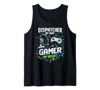 Dispatcher By Day Gamer By Night Shift Operatore Dispatcher Canotta