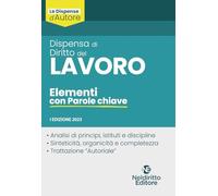 Libri Dispensa Di Diritto Del Lavoro. Elementi Con Parole Chiave