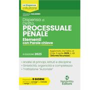 Dispensa di procedura penale 2025