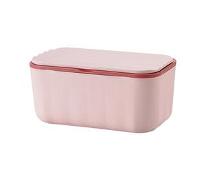 Dispensator Wipes - Scatola di supporto per bucato, riutilizzabile per bambini, custodia per la rimozione di grande capacità per l'uso in ufficio, contenitore per la polvere sigillato con coperchio