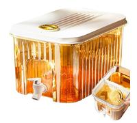 Dispensatore D'acqua Per Frigorifero - Slim Refrigerator Beverage Container, 3/5L Kettle | Di Succo Di Perdita Con Rubinetto, Secchio Di Conservazione Della Bevanda Alimentare Per Il Latte Di