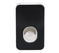 Dispensatore dentifricio a parete automatico Montaggio Easy Installazione Squeezer Bagno (Nero)
