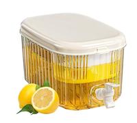 Dispensatore di acqua Frigorifero con Rubinetto, Grande Succo di Casa Contenitore Per Bevande, Ideale per Tè, Cocktail, Tè Alla Frutta, Feste, Cucine, Eventi All'aperto