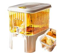 Dispensatore di bevande al frigorifero con spigot - distributore d'acqua del frigorifero PP | Dispenserr di acqua frigo abbastanza duro con rubinetto | Container slim waterr per bevande estive