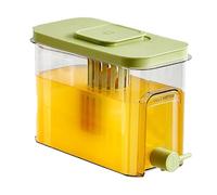 Dispensatore di bevande calde, distributore di bevande frigorifero,Contenitore d'acqua con rubinetto | Contatore di cucina frigorifero Dispeller Contenitore con Spigot per bevande calde e fredde