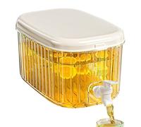Dispensatore di bevande in acqua per uso domestico con rubinetto, grande contenitore per bevande alla frutta per tè, cocktail e frutta per cucinare e feste