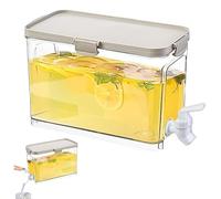 Dispensatore di bevande in frigo, distributore di bevande con bevanda fredda da 3, 9 litri per frigorifere a prova di frigorifere a prova di trasporto freddo con un design di scanalature di ape