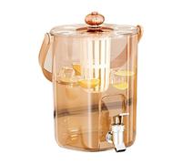 Dispensatore Di Bevande - Puche Per Bevande A Prova Di Sversamento | 5L Contenitore Con Rubinetto | Brocca D'acqua Per Eventi E Vacanze | Server Esterno Con Progettazione Di Rata