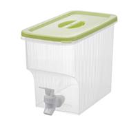 Dispensatore di bevande refrigerate - Dispensatore di bevande da 3,9 l con rubinetto | Puche Succo di Bevanda Fredda di Grande Capacità | Contenitore per acqua trasparente del frigorifero con