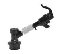 Dispensatore di birra in plastica nera portatile bevande rubinetto per rubinetti barbecue da picnic