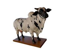 Dispensatore Di Liquore Bull Resin Come Decorazione,Stile B | versamento uniforme e liscio, siluetta della scultura con dettagli, centro d'attenzione affascinante, adatto a caffè e
