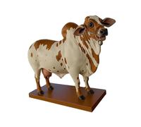 Dispensatore Di Liquore Bull Resin Come Decorazione,Stile C | versamento uniforme e liscio, siluetta della scultura con dettagli, centro d'attenzione affascinante, adatto a caffè e