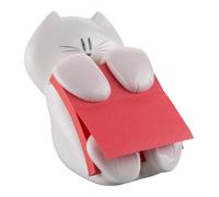 Dispenser a forma di gatto per Foglietti Super Sticky Z Notes Confezione da 1