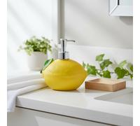 Dispenser a Forma di Limone Decorativo Flacone Ricaricabile a Forma di Limone