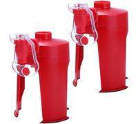 Dispenser a molla per bevande gassate con piano stampa rapida | La robusta struttura in plastica mantiene la frizzantezza per servire facilmente bevande gassate, lavabili