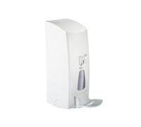 Dispenser a riempimento 1 LT Bianco con leva a gomito 855 Mar Plast