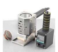 Dispenser a rullo per colla a caldo, applicatore industriale da 150 W per incollaggio di tessuti e pelle, temperatura regolabile 50-220 ℃, capacità di colla 50 ml-3 mm