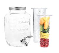 Dispenser Acqua con Rubinetto Dispenser Bevande Acqua Aromatizzata Drink 4 L